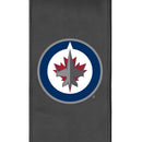 Silver Club Chair with Winnipeg Jets Logo