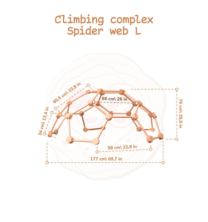 Wooden Climbing Dome