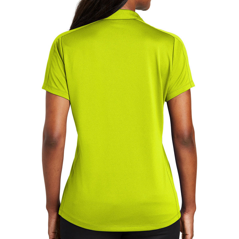 Ladies Big Size Port Authority Diamond Jacquard Polo Shirt