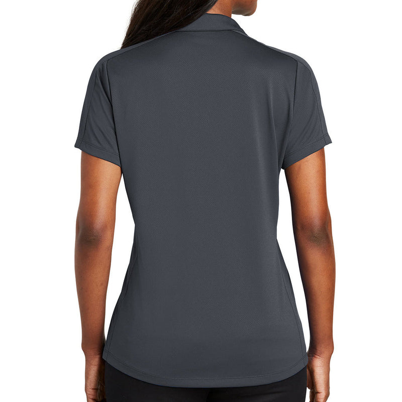 Ladies Big Size Port Authority Diamond Jacquard Polo Shirt