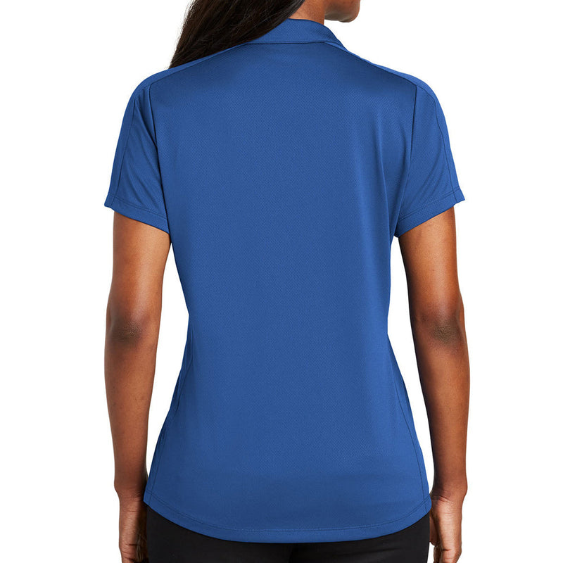 Ladies Big Size Port Authority Diamond Jacquard Polo Shirt