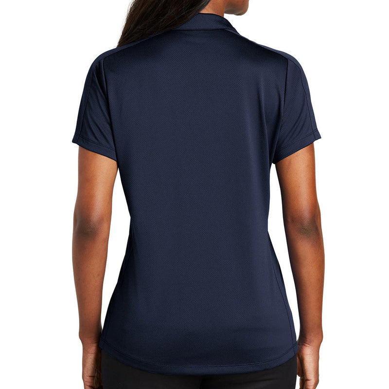 Ladies Big Size Port Authority Diamond Jacquard Polo Shirt