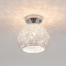 Lace pattern glass ball led ceiling lights for living room by Decorbites