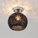 Lace pattern glass ball led ceiling lights for living room by Decorbites