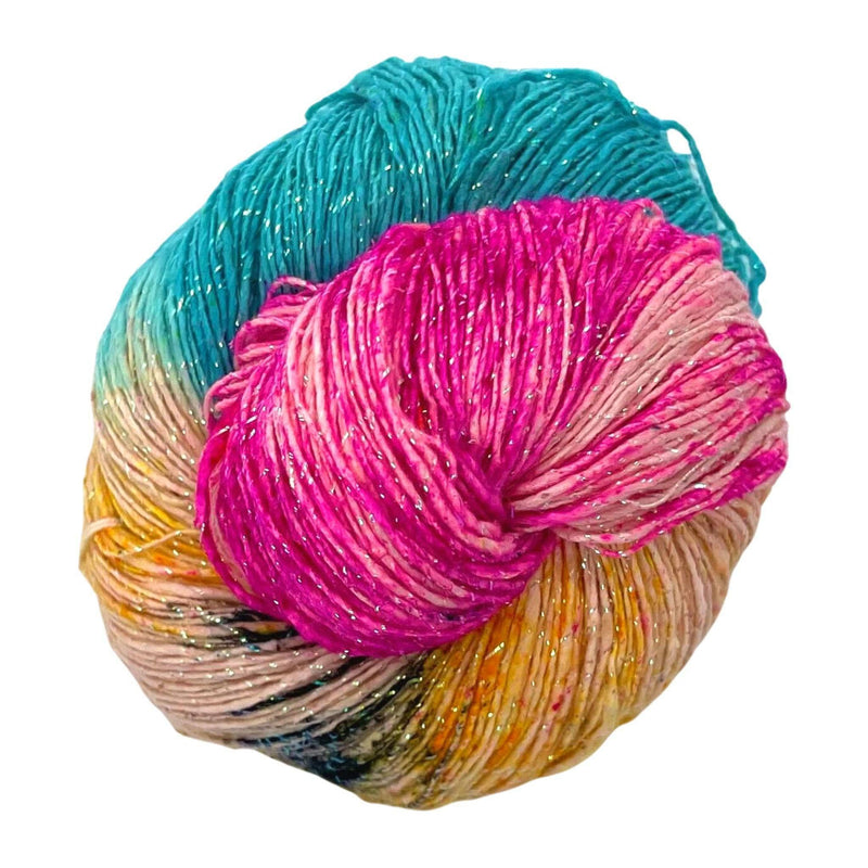 Lace Weight 100% Recycled Silk Yarn