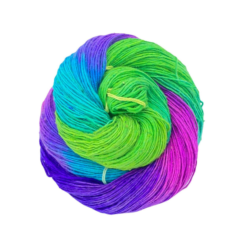 Lace Weight 100% Recycled Silk Yarn