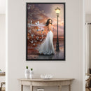 Lady and The Doves Canvas