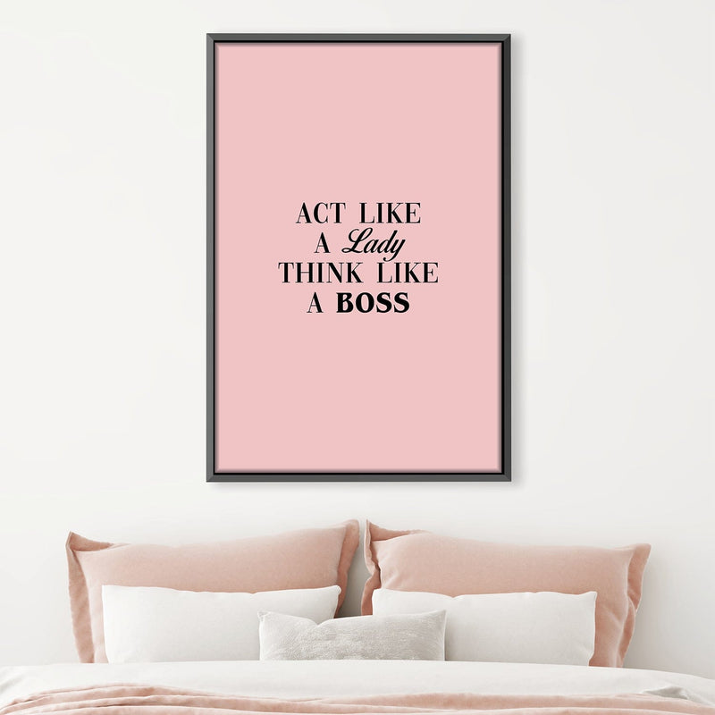 Lady Boss Canvas