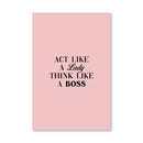 Lady Boss Canvas