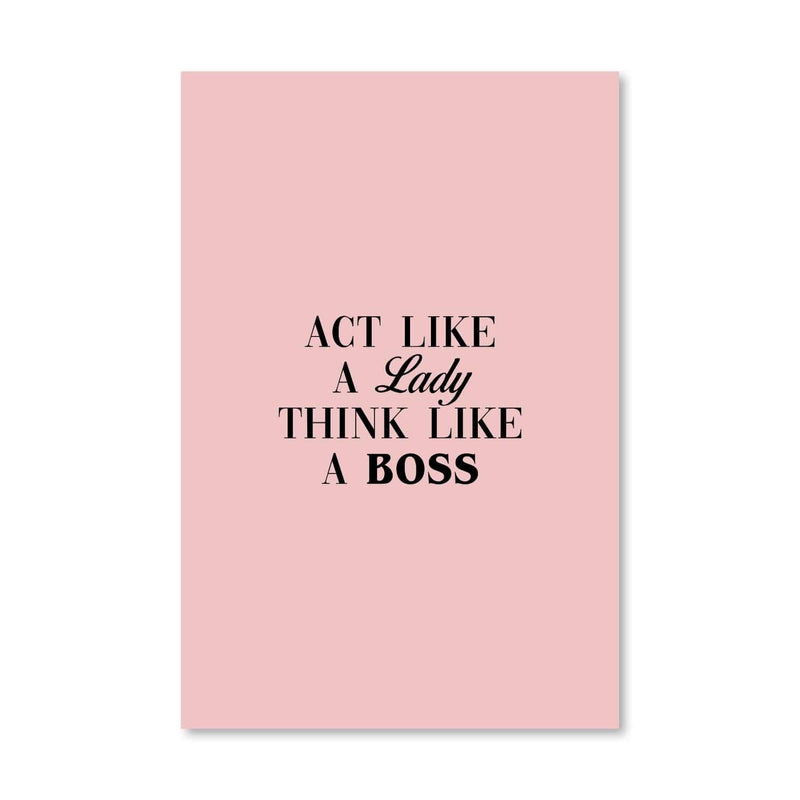 Lady Boss Canvas