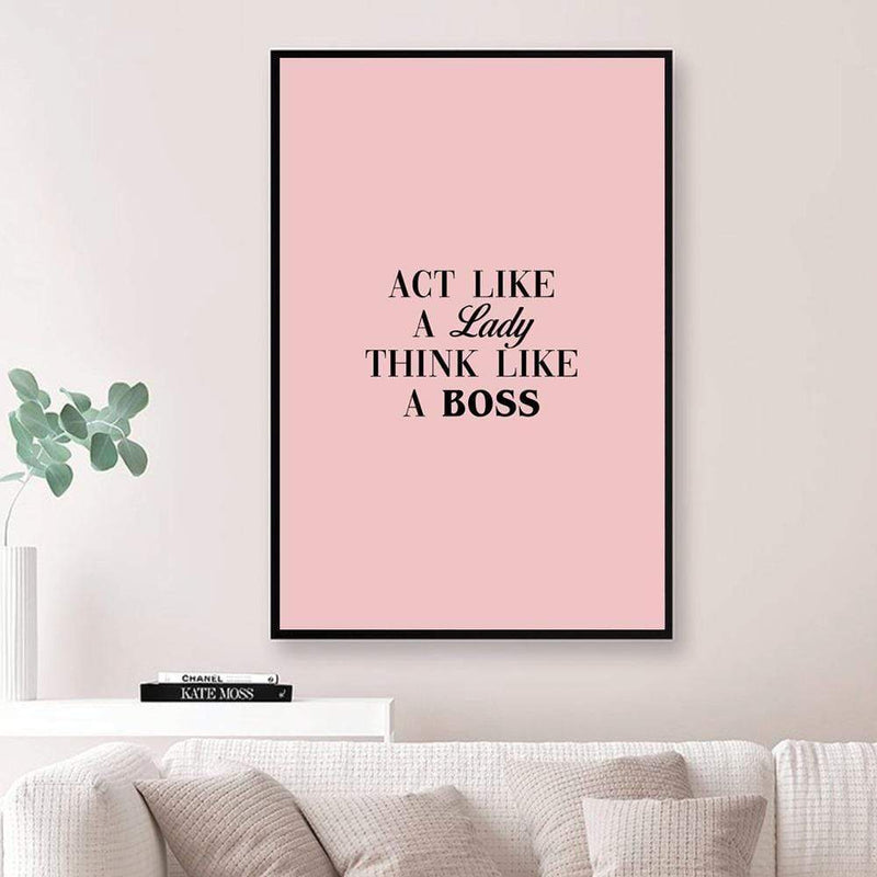 Lady Boss Canvas