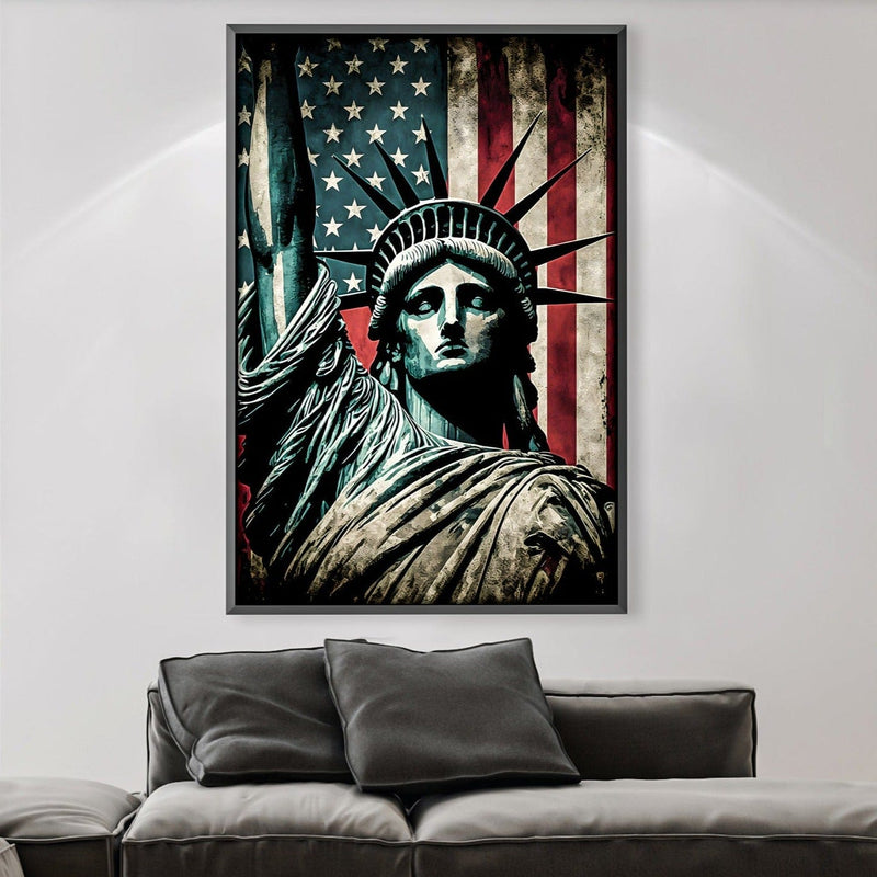 Lady Liberty Canvas