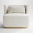 Papillonne Armchair Bergere Brass Coated