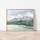 "Lake in the North" Art Print