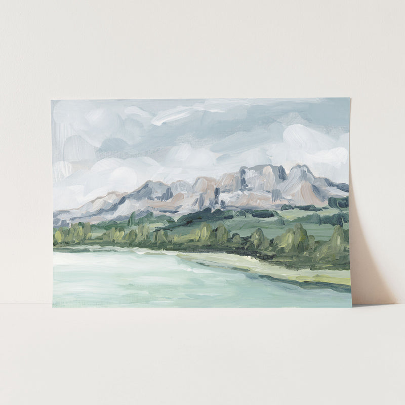 "Lake in the North" Art Print