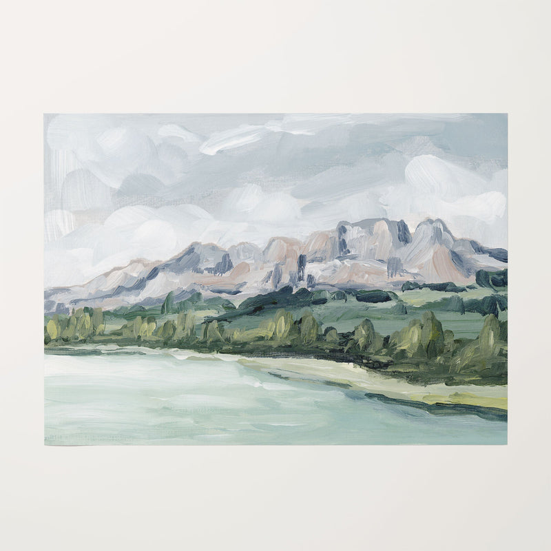"Lake in the North" Art Print