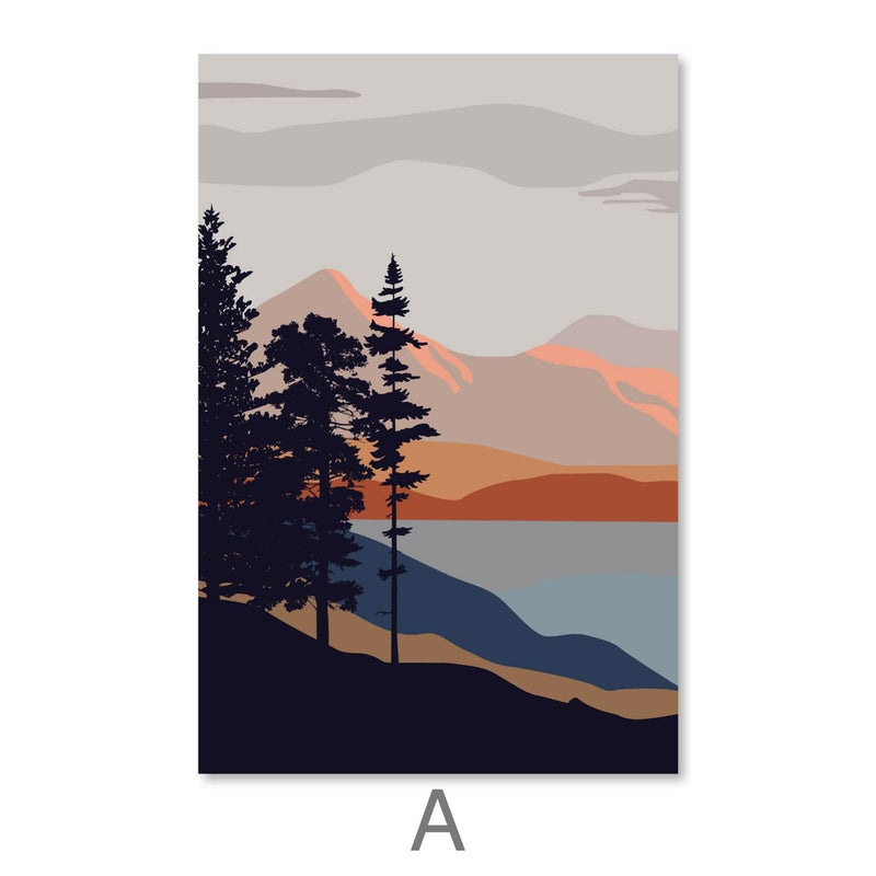 Lake Views Canvas