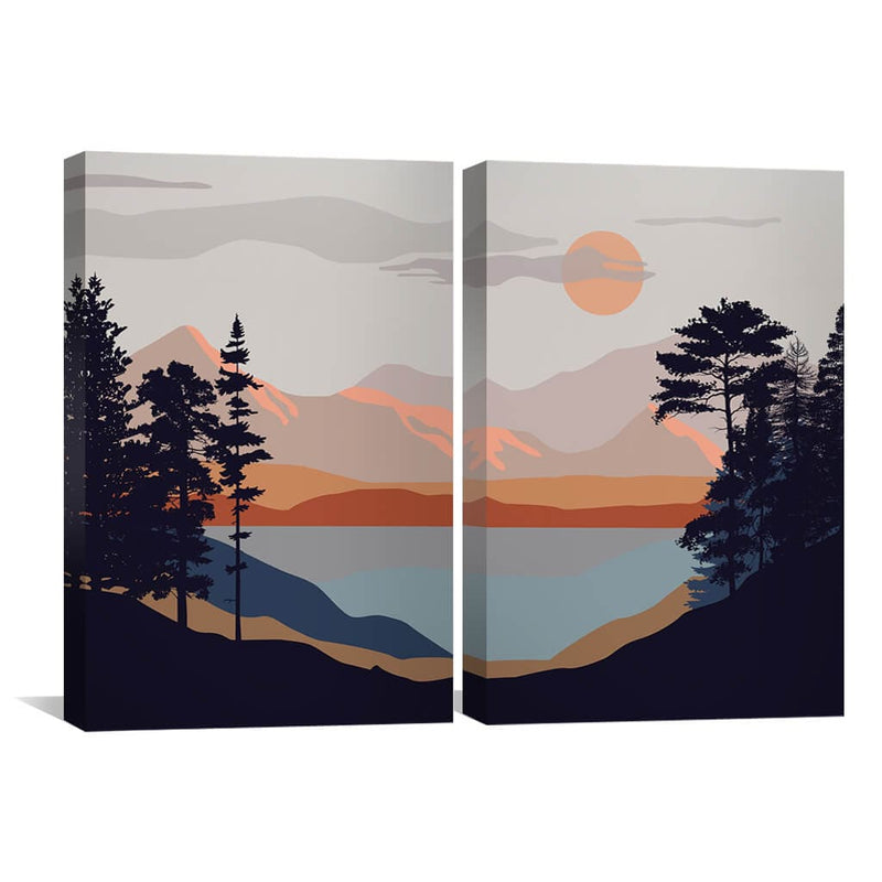 Lake Views Canvas