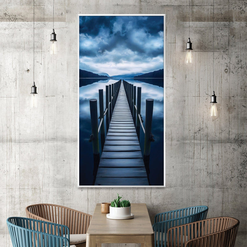 Lakeside Dock Canvas