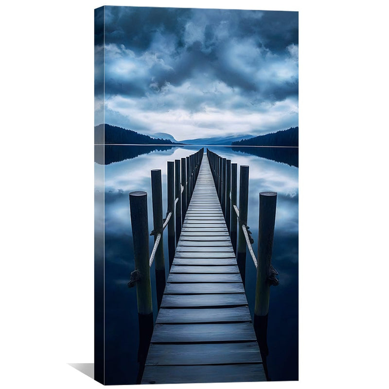 Lakeside Dock Canvas