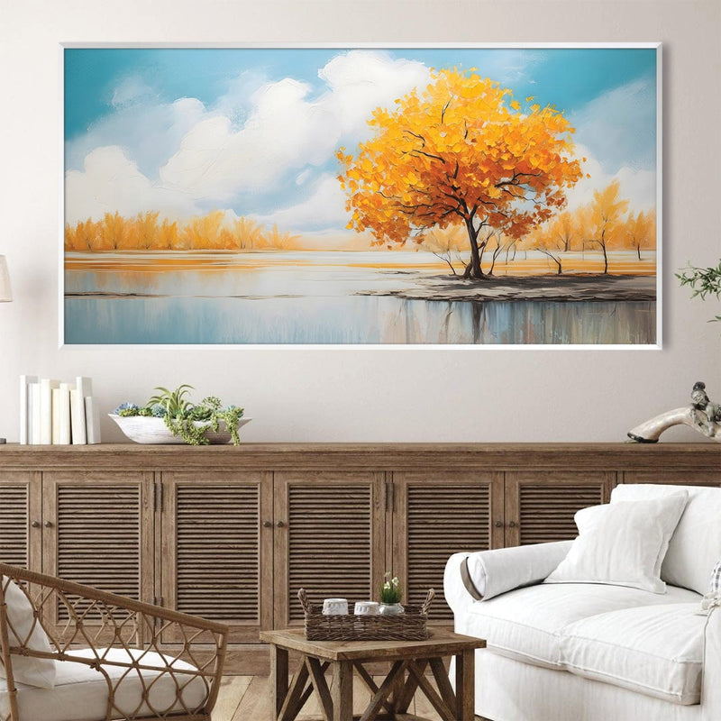 Lakeside Orange Tree Canvas