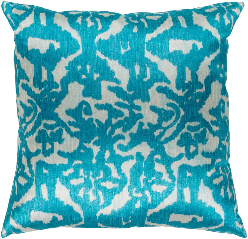 Terneuzen Teal Pillow Cover