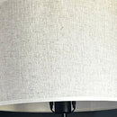 Intricate Beige Bedside Table Lamp by Decor Steals