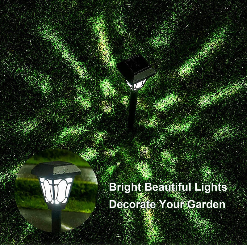 LAMTREE 48 Pack Solar Lights , Waterproof Auto Solar LED Lighting (Cool White), photo 4 of 6
