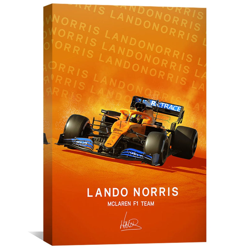 Lando Norris Canvas