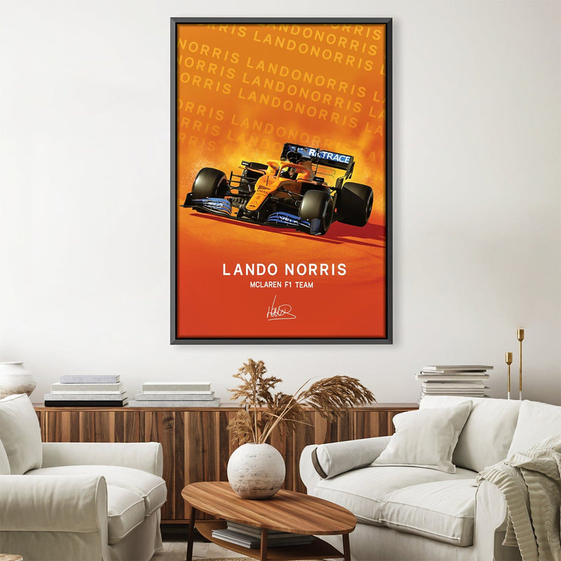 Lando Norris Canvas