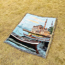 GobekUsa Jacquard Sofa Blanket - Versatile Outdoor Picnic Mat & Bed Cover