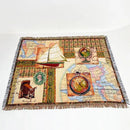 GobekUsa Jacquard Sofa Blanket - Versatile Outdoor Picnic Mat & Bed Cover