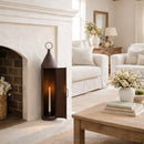 Oversized Rustic Chimney Floor Lantern by Decor Steals