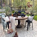 Perforated Iron Metal Lanterns, Set of Three by Decor Steals