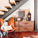 Oversized Rustic Chimney Floor Lantern by Decor Steals