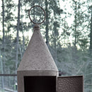 Oversized Rustic Chimney Floor Lantern by Decor Steals