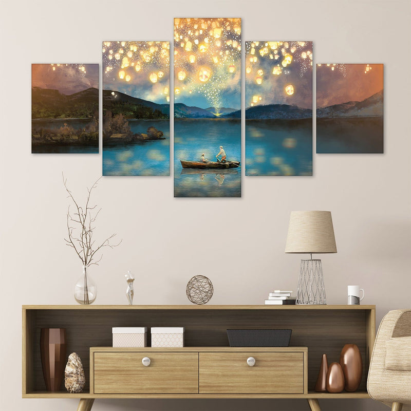 Lantern Views Canvas - 5 Panel