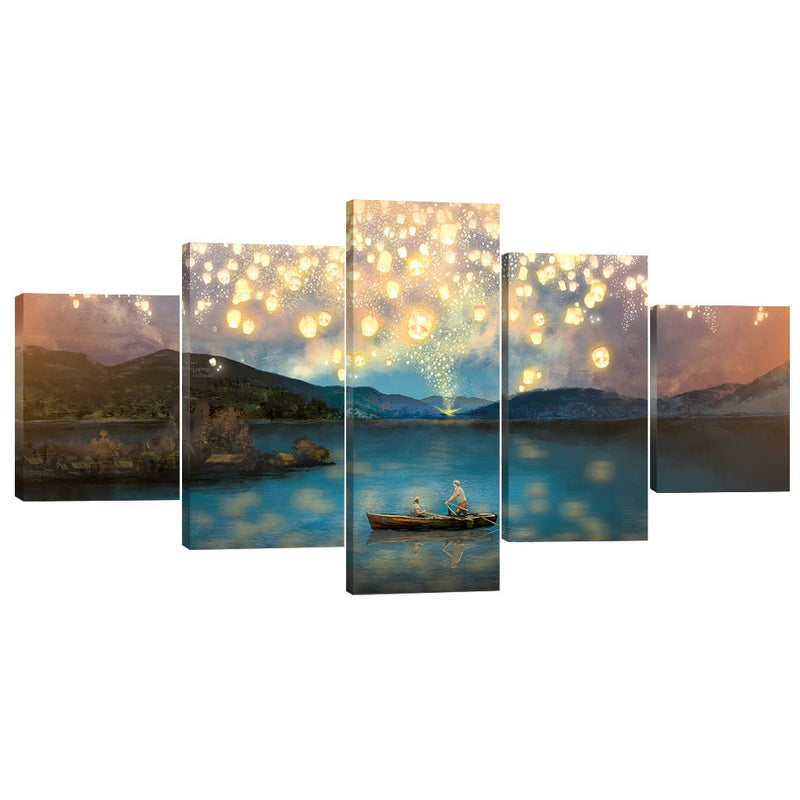 Lantern Views Canvas - 5 Panel