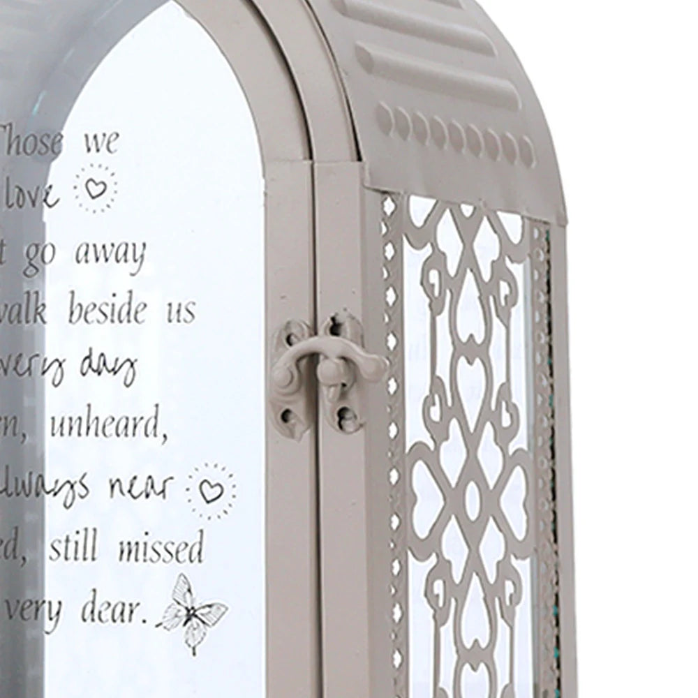 11'' High Memorial Remembrance Lantern (Grey, Without Candle), photo 5 of 6