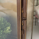 Rustic Bronze Tempered Glass Lanterns, Set of Three by Decor Steals