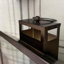 Rustic Bronze Tempered Glass Lanterns, Set of Three by Decor Steals