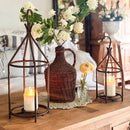 Vintage Inspired Open Cage Candle Lanterns, Set of Two by Decor Steals