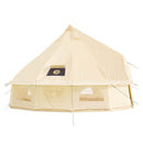 Large 10FT Outdoor Luxury Glamping Yurt Teepee Canvas Camping House W/ Stove Jack (SAK92615)