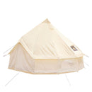 Large 10FT Outdoor Luxury Glamping Yurt Teepee Canvas Camping House W/ Stove Jack (SAK92615)
