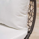 Alora Large 2-Person Abigal Outdoor Wicker Daybed With Aluminum Frame And Cushions (SAK23942)