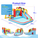 Large 7-In-1 Inflatable Water Slide Bouncer Pool With Climbing Wall (SAK60841) by SAKSBY WHOLESALE