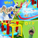 Large 7-In-1 Inflatable Water Slide Bouncer Pool With Climbing Wall (SAK60841) by SAKSBY WHOLESALE