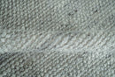 Large 8x13 Modern Contemporary Solid Silver Hand Knotted Wool Area Rug