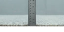 Large 8x13 Modern Contemporary Solid Silver Hand Knotted Wool Area Rug