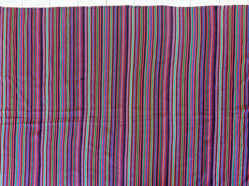 Large Antique Persian Square Rug Jajim Design 9 x 9 Ft